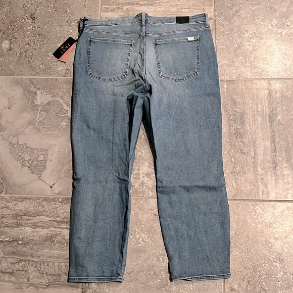 JEN7 7 For All Mankind Ankle Straight Jeans, 27” Inseam, Size 20 New w/Tag - Picture 4 of 10